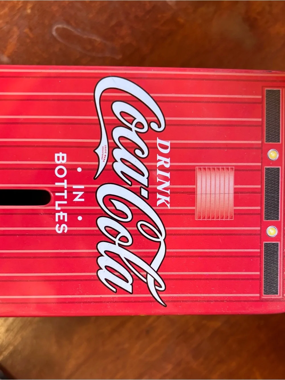 Coca-Cola Tin Bank